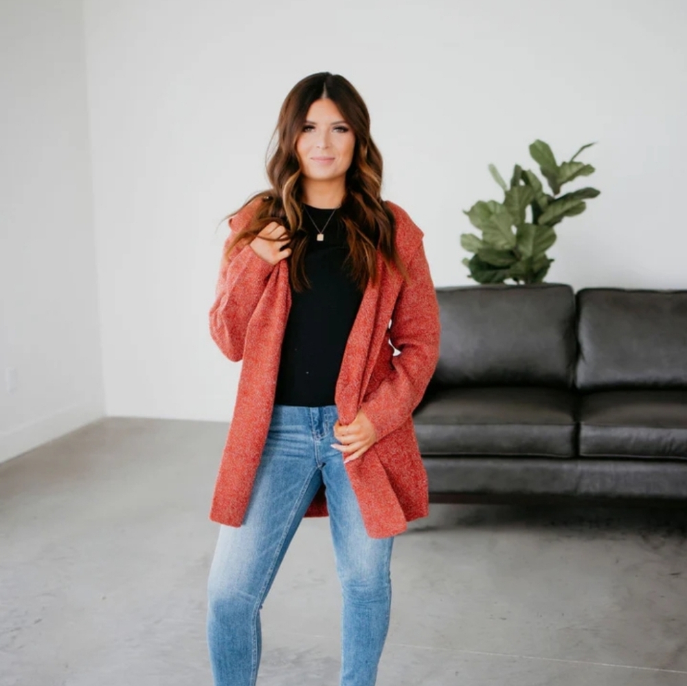 Zenana Hooded Cardigan